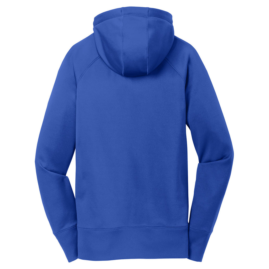 Sport-Tek Women's True Royal Tech Fleece Hooded Sweatshirt