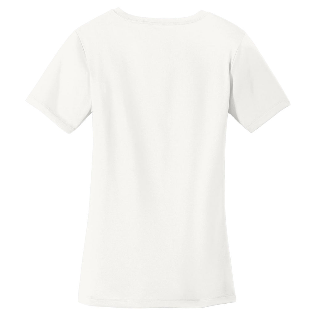 Sport-Tek Women's White PosiCharge Tough Tee