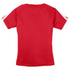 Sport-Tek Women's True Red/White Colorblock PosiCharge Competitor Tee