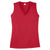 Sport-Tek Women's True Red Sleeveless PosiCharge Competitor V-Neck Tee