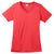 Sport-Tek Women's Hot Coral PosiCharge Competitor V-Neck Tee