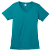 Sport-Tek Women's Tropic Blue PosiCharge Competitor V-Neck Tee