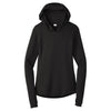 Sport-Tek Women's Black PosiCharge Competitor Hooded Pullover