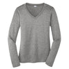 Sport-Tek Women's Vintage Heather Long Sleeve Heather Contender V-Neck Tee