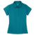 Sport-Tek Women's Tropic Blue Contrast Stitch Micropique Sport-Wick Polo