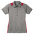 Sport-Tek Women's Vintage Heather/True Red Heather Colorblock Contender Polo