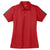 Sport-Tek Women's True Red/Grey PosiCharge Active Textured Colorblock Polo