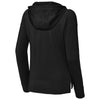 Sport-Tek Women's Black Sport-Wick Stretch 1/2-Zip Hoodie