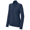 Sport-Tek Women's True Navy Sport-Wick Stretch Full-Zip Cadet Jacket