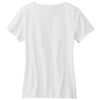 Volunteer Knitwear Women's White Daily V-Neck Tee