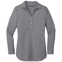 Port Authority Women's Graphite/White City Stretch Tunic