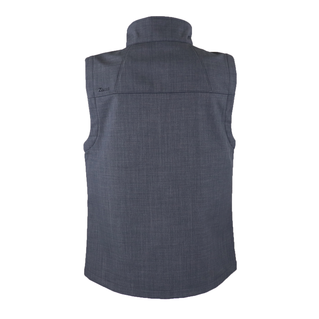 48-Hour Zusa Men's Charcoal Cross-Hatch Wanderlust Vest