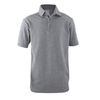 Zusa Men's Light Grey Heather Peachy Polo