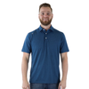 Zusa 3 Day Men's Dark Lagoon Heather Itasca Polo