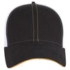 AHEAD Black/Mango Water Resistant Nylon Cap