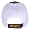 AHEAD Black/Mango Water Resistant Nylon Cap