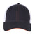 AHEAD Navy/Orange Water Resistant Nylon Cap