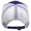 AHEAD Violet/White Chino Twill Mesh Back Cap