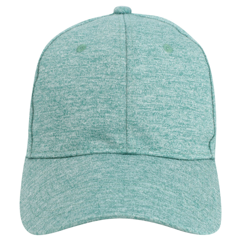 AHEAD University Hunter Green Heather Solid Cap