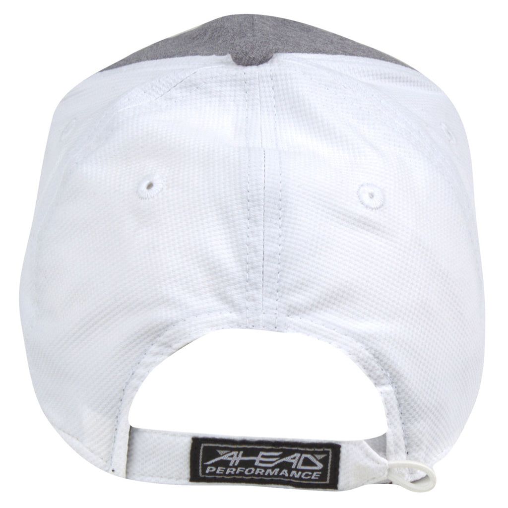 AHEAD Carbon/White Heather 2-Tone Cap