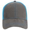 AHEAD Graphite/Neon Blue Neon Mesh Back Cap