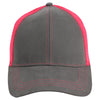 AHEAD Graphite/Neon Pink Neon Mesh Back Cap