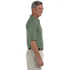 Harriton Men's Dill 6 oz. Ringspun Cotton Pique Short-Sleeve Polo