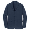 Port Authority Men's Deep Navy Knit Blazer