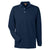 Harriton Men's Navy 5.6 oz. Easy Blend Long-Sleeve Polo