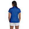 Harriton Women's True Royal 4 oz. Polytech Polo