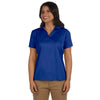 Harriton Women's True Royal Micro-Pique Polo