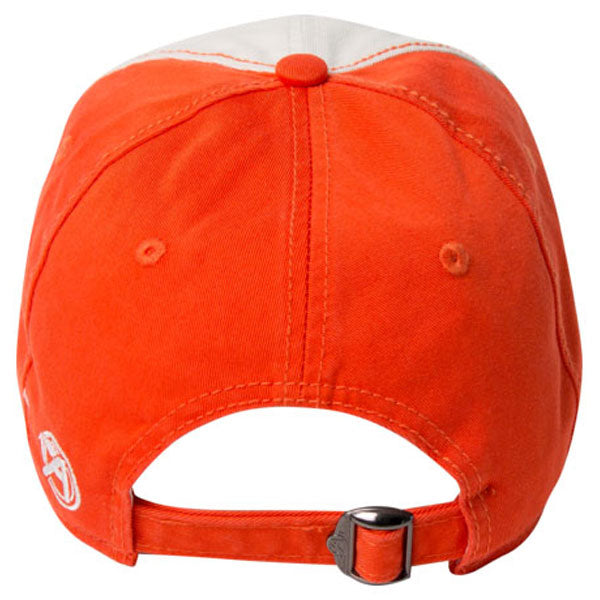 AHEAD Chalk/Orange Collegiate Washed 2-Tone Cap