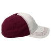 AHEAD Chalk/University Bordeaux Collegiate Washed 2-Tone Cap