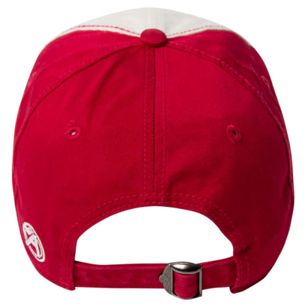 AHEAD Chalk/University Cardinal Collegiate Washed 2-Tone Cap