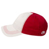 AHEAD Chalk/University Cardinal Collegiate Washed 2-Tone Cap