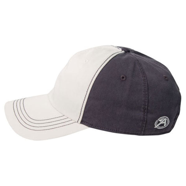 AHEAD Chalk/University Grey Collegiate Washed 2-Tone Cap