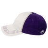 AHEAD Chalk/University Purple Collegiate Washed 2-Tone Cap