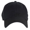 AHEAD University Black Collegiate Washed Unstructured Cap