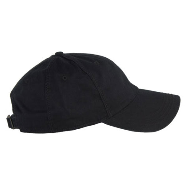 AHEAD University Black Collegiate Washed Unstructured Cap