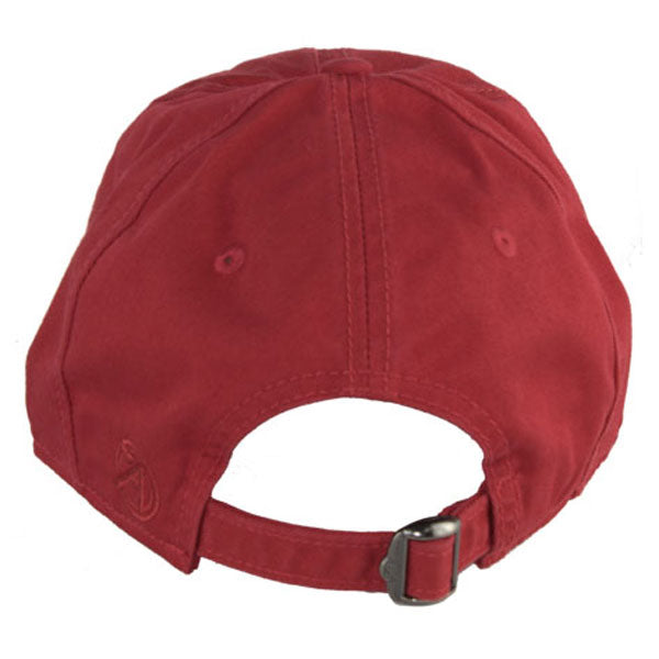 AHEAD University Cardinal Collegiate Washed Unstructured Cap