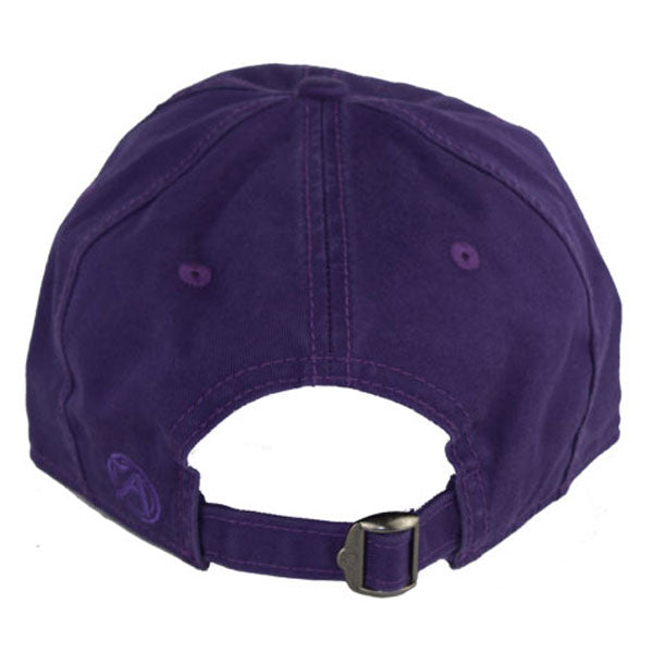 AHEAD University Purple Collegiate Washed Unstructured Cap