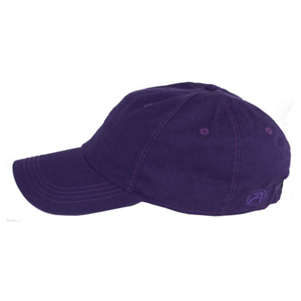 AHEAD University Purple Collegiate Washed Unstructured Cap