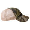 AHEAD Hd Green/Camo Real Tree Mesh Back Cap