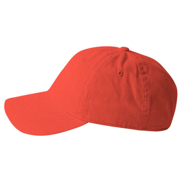 AHEAD Persimmon Orange Sandblasted Canvas Cap