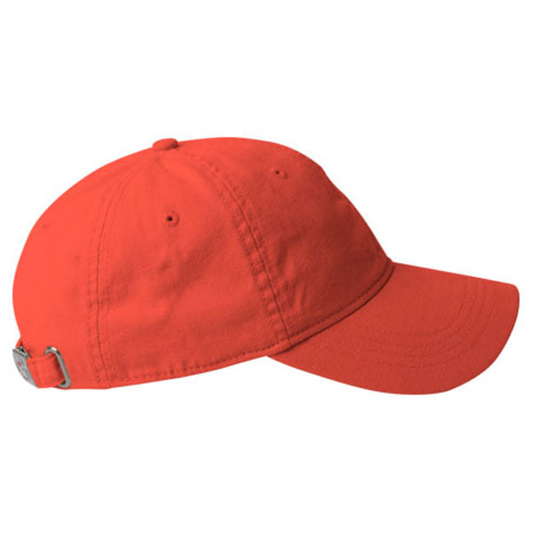 AHEAD Persimmon Orange Sandblasted Canvas Cap