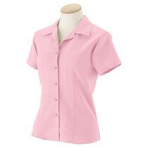 Harriton Women's Blush Bahama Cord Camp Shirt
