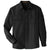 Harriton Men's Black Key West Long-Sleeve Performance Staff Shirt