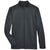 Harriton Men's Dark Charcoal Advantage Snag Protection Plus Quarter-Zip