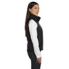 Harriton Women's Black Essential Polyfill Vest