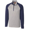 Cutter & Buck Men's Navy All-Star Printed Half Zip